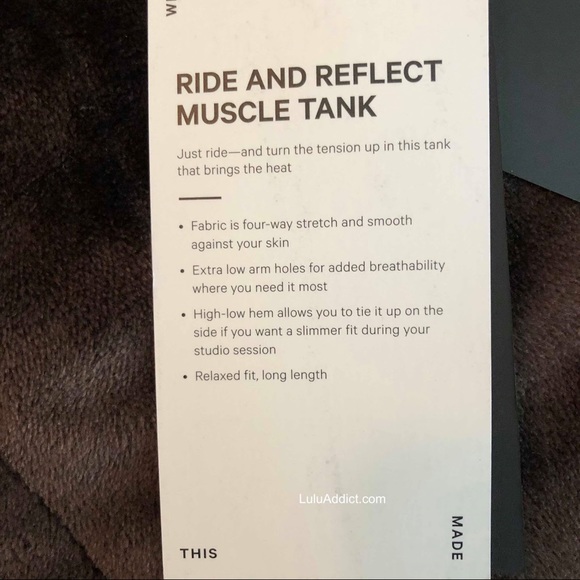 Lululemon SoulCycle Muscle Tank - Picture 11 of 11